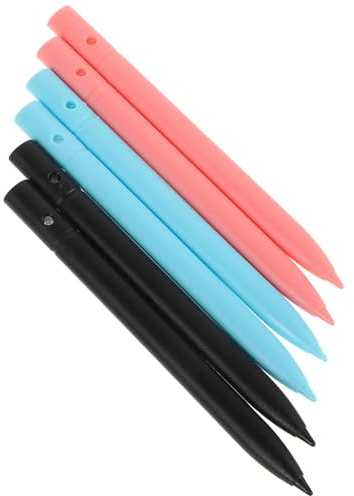 ARTIBETTER Penna per Tablet Pennino 6 Pezzi in Plastica per Dispositivi Touchscreen e Tavoletta Lcd, Design Portatile e Scrittura Comoda per Appunti e Disegno