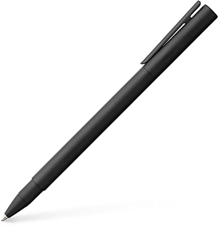 Faber-Castell 342304 - Tintenroller Neo Slim Metall, schwarz