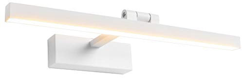 Klighten Lampada a Specchio a LED Bagno 12W 585LM Lampada Armadio Specchio Applique da Parete Moderna Illuminazione da Bagno Bianco Caldo 3000K IP44
