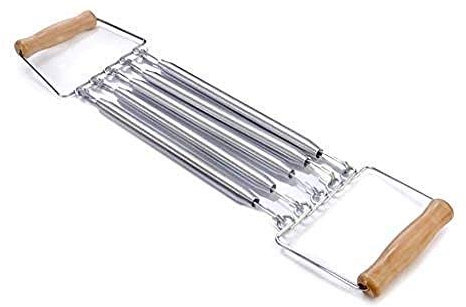 Fitness Chest Expander Chest Expander for Man – Griff aus Holz abnehmbar Spring Pull Trainer Übung Fitness Equipment