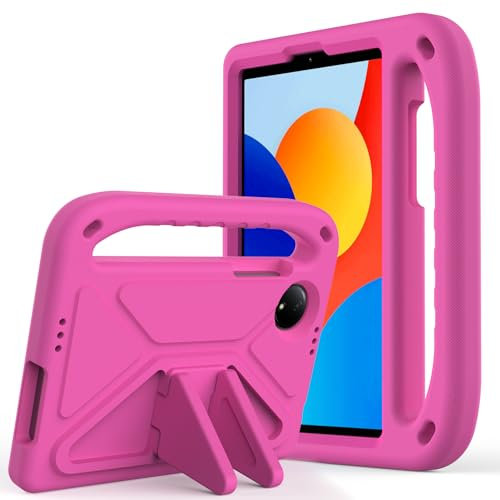 per Xiaomi Redmi Pad SE 8.7 pollici 4G 2024 Custodia per bambini, leggera EVA Kid Friendly Custodia protettiva antiurto, Maniglia Stand Heavy Duty Tablet Cover