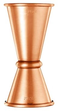 Style - Jigger doble para cóctel de 4.75 pulgadas, 0.5 onzas a 2 onzas (tipo kk)