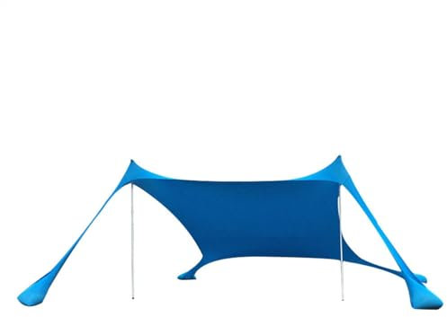 Magnifique Tente De Plage – Tente De Plage De Camping, Tente De Plage Pare-Soleil Portable pour Camping en Plein Air | Parasol De Tente De Plage Portable, Pare-Soleil D'extérieur Léger avec Sac De