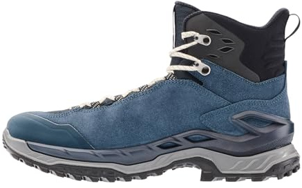 LOWA Stövlar medium INNOVO GTX MID Ws, blå grå, 42.5 EU