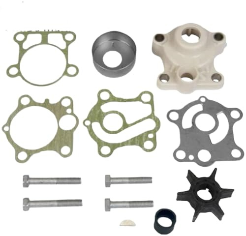 GSwReJ 2 Takt 40 PS 50 PS Außenborder Wasserpumpen-Laufrad Ersatz Kit Teile Nummer 6H4-W0078 kompatibel mit ähnlichen Modellen