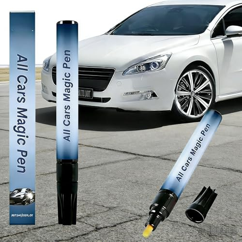BAOSROY Carfix Penna Antigraffio,Rimuovi Graffi Auto,Penna Ritocco Carrozzeria,All Cars Magic Pen,Penna Antigraffio,Pen Riparazione Graffi Auto Moto,Impermeabile Asciugatura Rapida,(1pc)