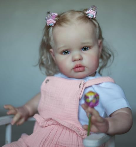 Hserial Bambole Reborn 60cm Vere Silicone Bambola Femmina Originali Maschio | 24pollici Che sembrano bambolotti realistica baby dolls toddler