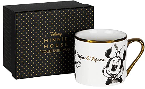 Taza del coleccionable del ratón de Disney Classic Minnie con caja de regalo
