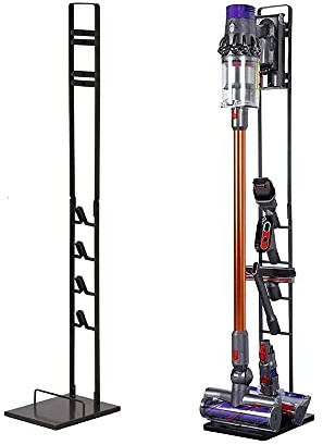 Trade-Shop Halter Ständer Bodenständer Halterung für Dyson V6 V7 V8 V10 V11 V12 V15 DC30 DC31 DC34 DC35 DC58 DC59 DC62 DC74 Akkusauger Staubsauger Zubehör