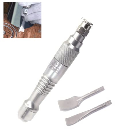 Pneumatic Scraper Micro Air Flux Chipper Chisel Pencil Fine Art Sculpture Carved Wood With 2 chisels Scaling Gas Shovel Engrave Tools
