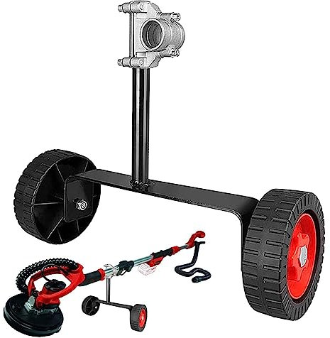 DISPRA Eater Wheels, Eater Trimmer Wheels, Support Wheels Backpack Side Mount Weeder, Portable Support Wheels Grass Cutter, Adjustable Support Wheels Trimmer,