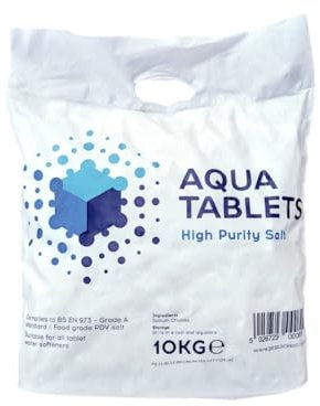 Wasserenthärter Salztabletten PDV, 10 kg Beutel, hochreine Formel für Wasserenthärtungsgeräte