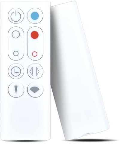 New Replacement Remote Control for Dyson AM09 Hot + Cool Heater Tower Fan (White)