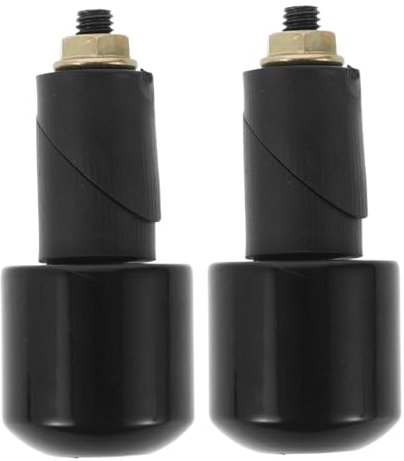 SWOOMEY Motorrad Lenkerendkappen Aus Solidem Eisen Handlebar End Plugs Für Verbesserte Stabilität Und Ergonomischer Griffschutz Kompatibel Mit Verschiedenen Motorbikemodellen Einfach Zu Mo