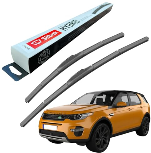 Silbak Windscreen Wipers, fits for LAND ROVER DISCOVERY SPORT (2014 ONWARDS) Front Wiper Blades, 650mm/500mm