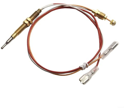 babominimer Termopar común para calentador de patio con rosca M6 x 0,75 y conexión de válvula M8 x 1, pieza de repuesto de calentador de gas de 400 mm o 600 mm para seguridad de calefacción exterior