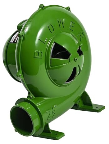 Soplador Centrífugo para Barbacoas - Soplador Eléctrico para Forja De Herrero De 110 V/220 V, Ventilador para Bomba De Castillos Hinchables Comerciales(350W)