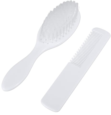 2 st Easy Grip borste och kam baby massage och hårbotten borste spädbarn hårborste perfekt för baby lista presentset vindtät vattentät