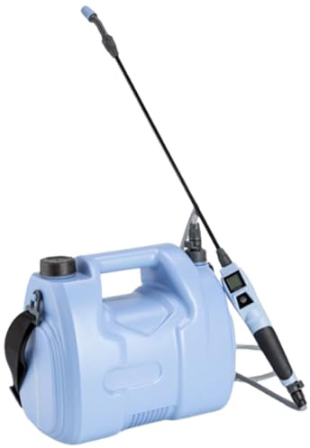 Pulverizador eléctrico de jardín – Depósito recargable por USB de 5 litros para agua y fertilizantes, pulverizador de bomba de agua, para aplicaciones agrícolas, jardinería, lavado de coches y