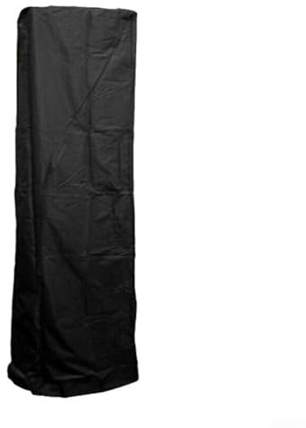 Funda impermeable para calentador de patio con tela Oxford 210D y cordón ajustable para un ajuste cómodo, adecuada para la mayoría de calentadores cuadrados de patio