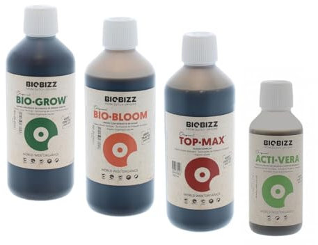 Pack engrais terre BIOBIZZ - 3 x 500ml