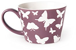 Excelsa Enjoy Tazza Jumbo, Porcellana, Viola, 1 unità (Confezione da 1)