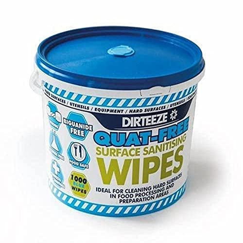 Dirteeze Sanitising Wipes, Pack of 1000