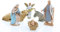 Moranduzzo Natività 6 Soggetti, Altezza Media: 3,93 cm – Adatta a Presepe da 6,5 cm Scala 1:30 – STANDARD 6,5 – Statuine Indistruttibili Rifinite a Mano, Scultore M. Landi, Made in Italy