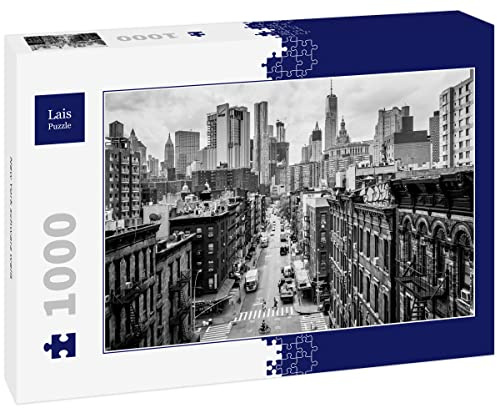 Lais Puzzle New York schwarz weiß 1000 Teile