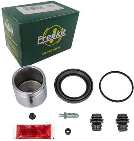 FRENKIT 257966 Bremssattel-Reparatursatz Vorne Kompatibel mit NISSAN JUKE F15 PULSAR Schrägheck C13 TIIDA Schrägheck CUBE Z12 LEAF TIIDA Stufenheck SC11X