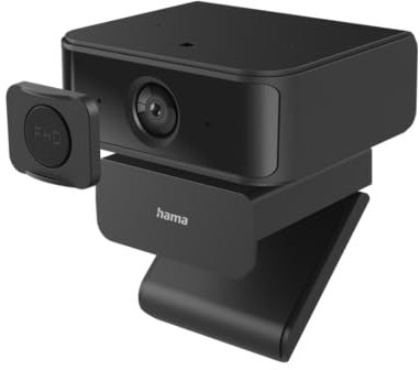 Hama Webcam 139994 PC-Webcam C-650 Face Tracking, 1080p, USB