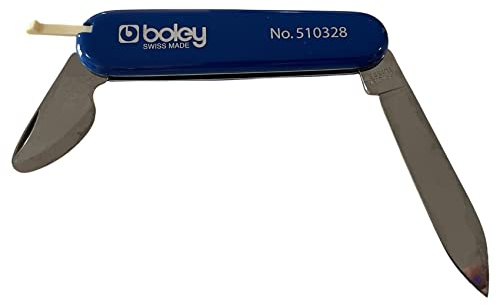 BUZZUFY Boley - Coltello tascabile per orologiai con guscio in plastica lucida, 175 mm, strumento per orologi