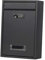 Colcolo Large Locking Mailbox Wall Mount, with Combination Lock Post Letter Letter Box Iron Retro Loading Newspaper Gate