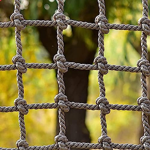 HXW Kletternetz Kletternetz for Kinder, schützendes Sicherheitsseilnetz, Anti-Fall-Netz, Klettern, Spielen for drinnen und draußen für Baumhaus und Outdoor-Abenteuer ( Size : 1*3m(3.3*9.9ft) )