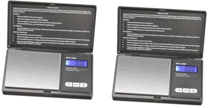 MAGICLULU 2 Stücke Tragbare Schmuck Waage 0 1g Digital Waage 500g Kapazität Hintergrundbeleuchtung Lcd Für Mail Schmuck