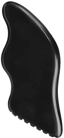esmen Raschiamento del viso Bordo Gua Sha Bordo Gua Sha facciale Bordo Gua Sha mano Gua Sha di giada Massaggio con olio essenziale Tirare il corpo Strumento di massaggio