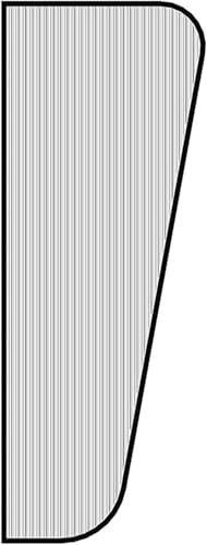 Urinal-Trennwand für Toiletten, wandmontierter Urinal-Trennwand für Männer, öffentliche Toiletten-Trennwand, für Hotels/Schulen/Kindergärten/Einkaufszentren/öffentliche Plätze (Far