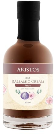 Bio Feigen Balsamico Creme 200 ml Balsam Essig Cream mit Feigenmus Balsam-Cream | ARISTOS (Feige)