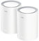 Cudy AX3000 2,5G Sistema di Mesh Wi-Fi 6, 2,5G WAN, Ideale per 1Gig+ Internet, Wireguard, OpenVPN, Zerotier, CloudFlare, M3000 2 pack (M3000 2-Pack V2.0)