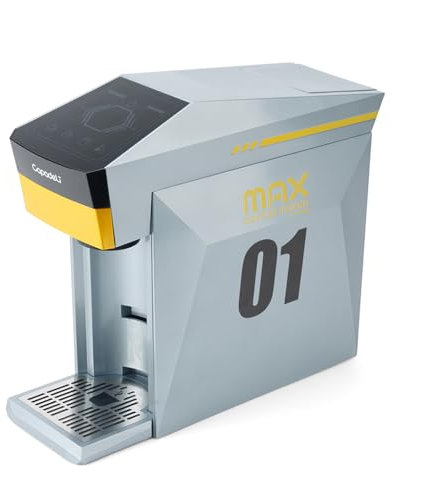 HAILASRE Machine à Expresso Multifonctionnelle 3 en 1, 19 Bar, pour Capsules Nespresso Original/L'OR/Dolce Gusto/Café Moulu (Gris)