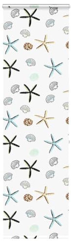 vidaXL Duschrollo mit Kassette 60x240 cm Stoffbreite 56 cm, Duschvorhang, Badewannenvorhang, Seitenzugrollo, Dusche Rollo, Badewannenrollo