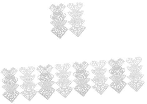 DIYEAH 5 Sätze Buchprägung Werkzeuge Zum Schneiden Von Papier Schnitte Scrapbook Stanzformen Selber Machen Stanzteile Aus Metall Stahl Mit Hohem Kohlenstoffgehalt Silver 8 Stück * 5