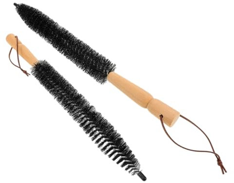 PRETYZOOM 2pcs Nylon Bristle Chimney Cleaning Brush Chimney Sweep Kit Dryer Vent Brush Easy to Use for Stain Removal