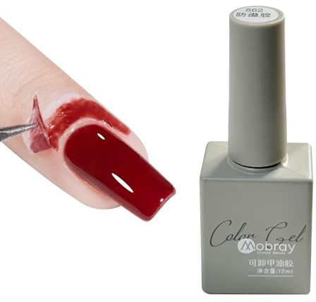 GZSYY Liquid Latex Peel off Nagellack Set UV Nagellack Peel off Base Coat UV Gel Liquid Latex für Nägel 12ML