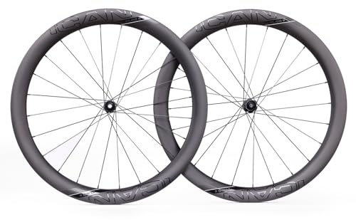 ICAN FL40Ⅱ/FL50Ⅱ 1212g/1285g Carbon Disc Rennrad-Laufradsatz 23mm Innenbreite 700C 36T Ratchet System Nabe