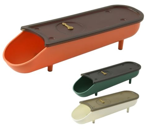 ERINGOGO Contenitore per Uova 3 Pezzi in Pp Impilabile Design a Pendenza e Coperchio Puntatore, Organizer Frigorifero a Scorrimento Automatico per Conservazione Sicura