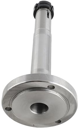 Haofy Steel Mini Lathe Spindle Stable Replacement Spindle for MX 180D 7x12 8x14 Lathes, for Improved Workpiece Quality