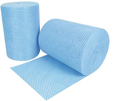 ECOTECH elsr700b Envirolite gamuza de limpieza Super rollo, grande, azul (Pack de 700)