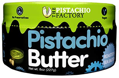 Pistachio Butter - Roasted + Sea Salted (8oz Jar) _The Pistachio Factory