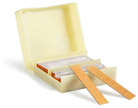 KIMSING P612 Kupfer-Pin-Nägel, 23 Gauge 10000 PCS/Box, 12mm Länge Headless Pins Passend für Druckluft-Pin-Nagler und Air Power Pinner